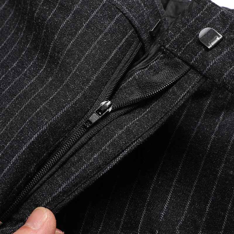 Men's Striped Suit Business Professional Formal Wear - ETAclothes.store