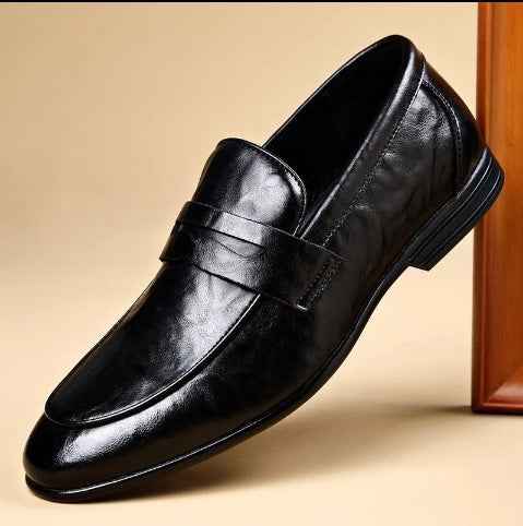 Business Formal Wear Leather Shoes Men - ETAclothes.store