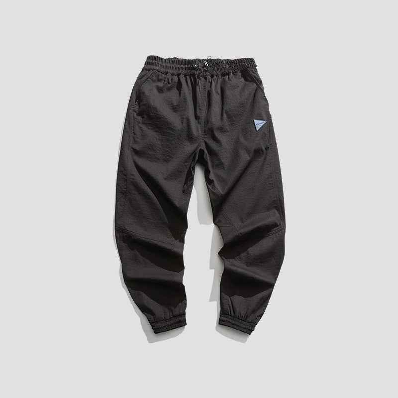 Trendy Brand Tethered Overalls Men's Nine-point Casual Pants - ETAclothes.store