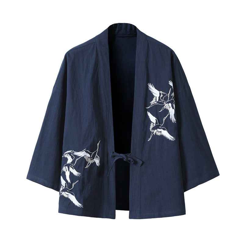 Kimono Robes Traditional Men Jackets Hip Hop Streetwear - ETAclothes.store