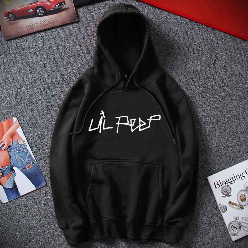 Cool Men Hip Hop Streetwear Top Cotton Fleece Sweatshirt - ETAclothes.store