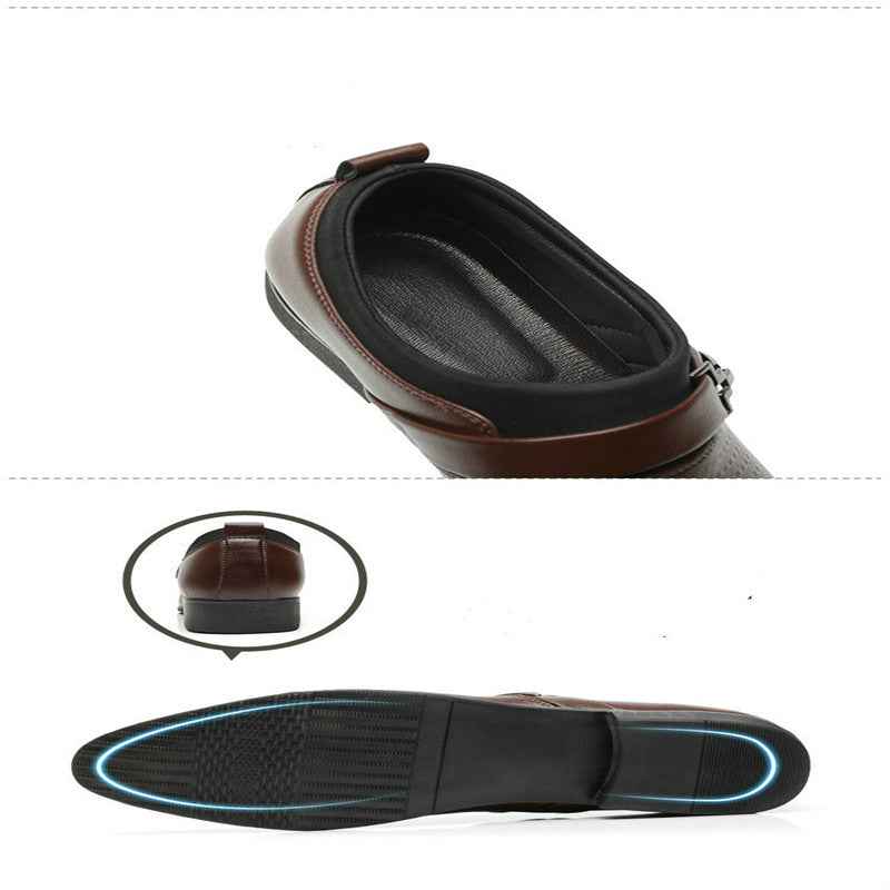 Business Formal Wear Men's Leather Shoes - ETAclothes.store
