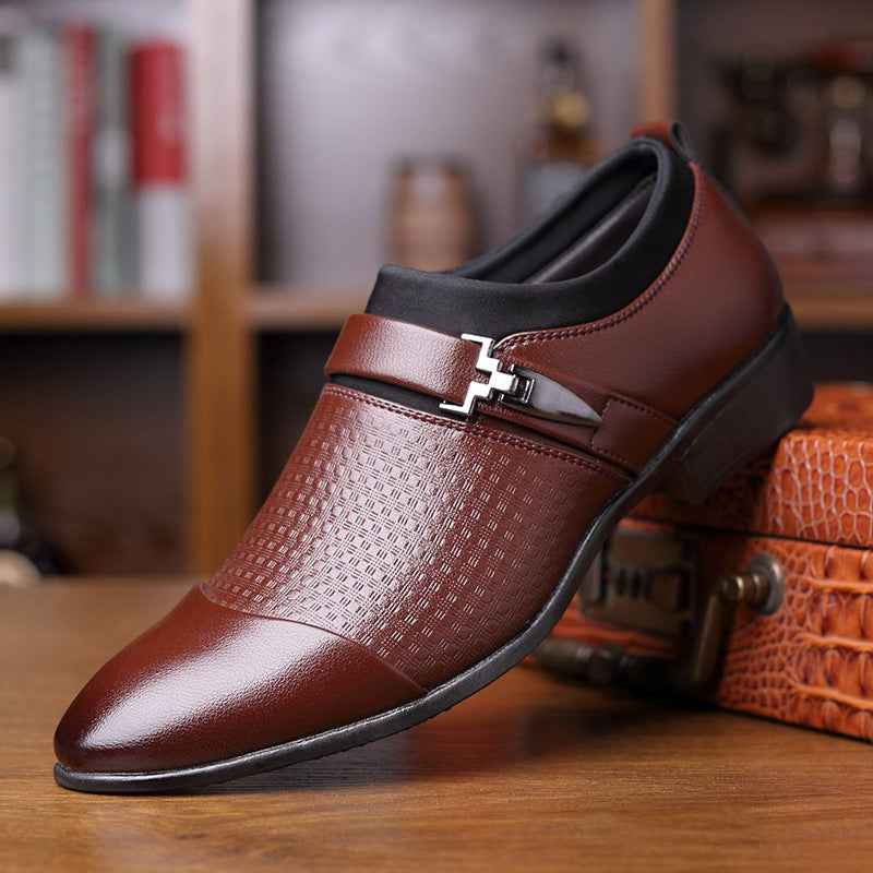 Business Formal Wear Men's Leather Shoes - ETAclothes.store