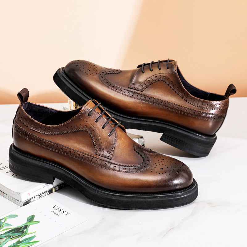 Business Casual Formal Wear Wear-resistant Leather Shoes - ETAclothes.store
