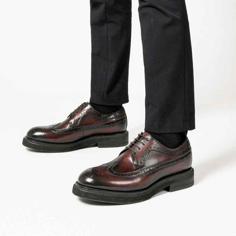 Business Casual Formal Wear Wear-resistant Leather Shoes - ETAclothes.store