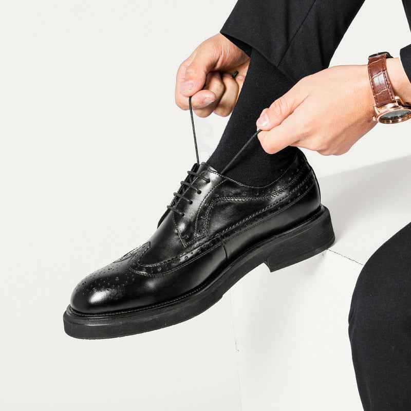 Business Casual Formal Wear Wear-resistant Leather Shoes - ETAclothes.store