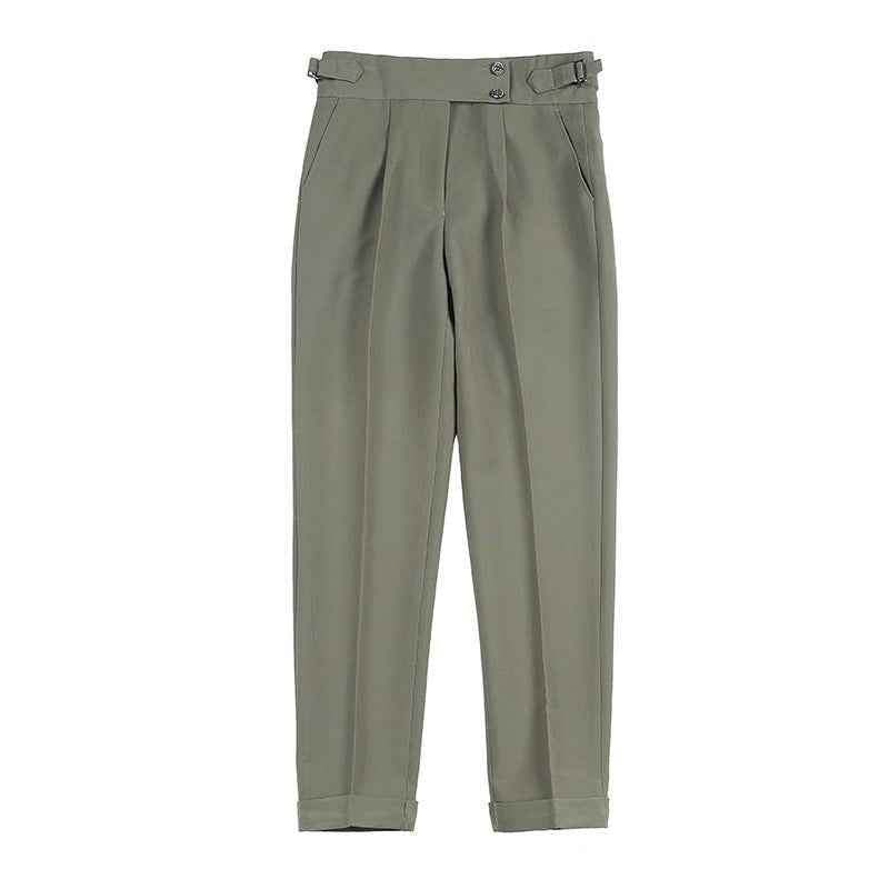 British Style Business Formal Wear Suit Pants Men - ETAclothes.store