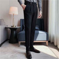 British Style Business Formal Wear Suit Pants Men - ETAclothes.store