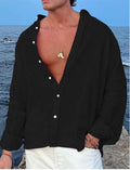 Men's Outdoor Daily Shirts, Holiday Streetwear, Basic Casual - ETAclothes.store