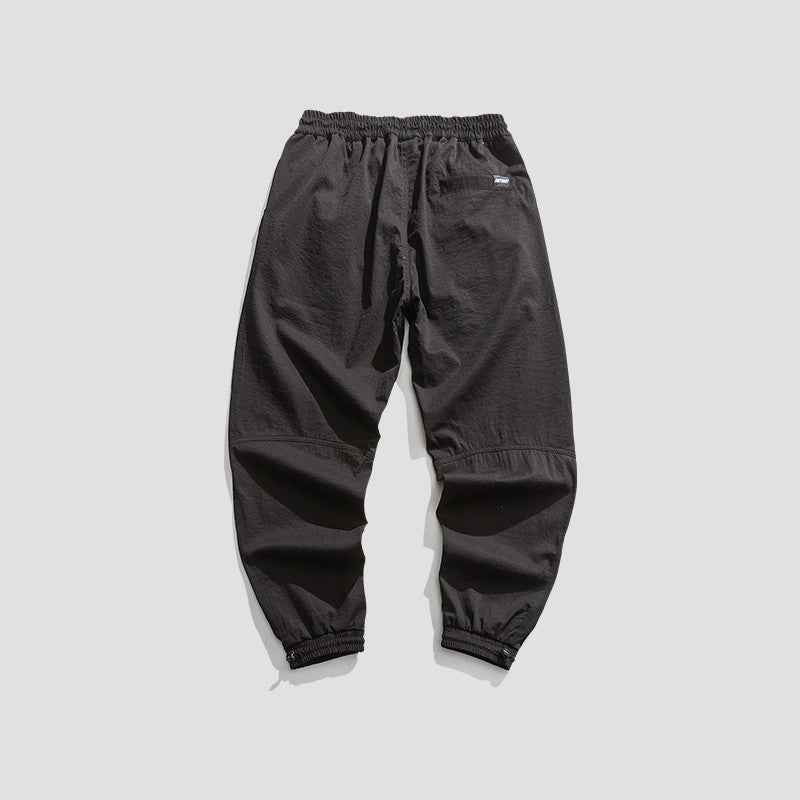 Trendy Brand Tethered Overalls Men's Nine-point Casual Pants - ETAclothes.store