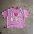 Streetwear High Street Retro Letter Print Short T - ETAclothes.store