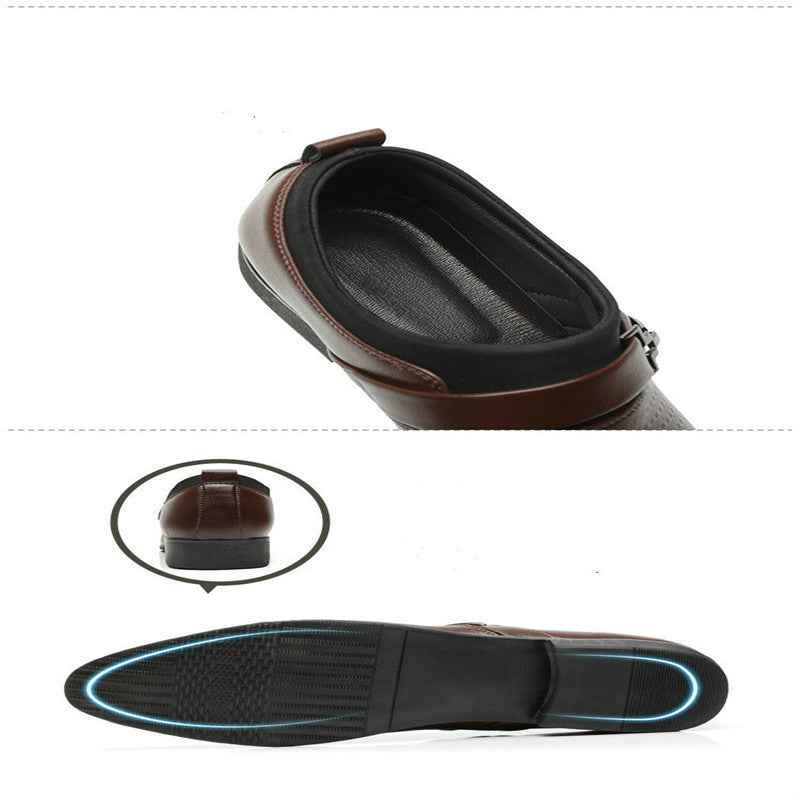 Business Formal Wear Men's Leather Shoes - ETAclothes.store