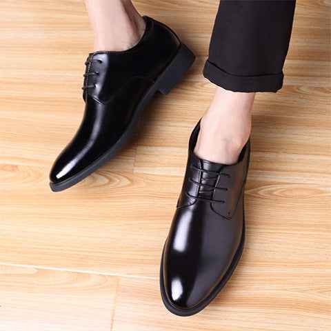 Men's Leather Shoes Business Formal Wear - ETAclothes.store