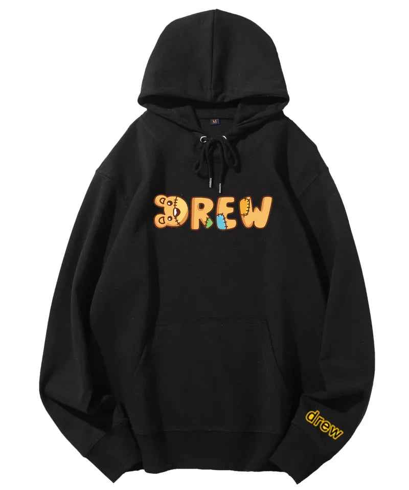 Men's Hip Hop Pink Hoodie Streetwear Clothing Sweatshirt - ETAclothes.store