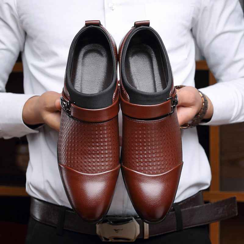 Business Formal Wear Men's Leather Shoes - ETAclothes.store