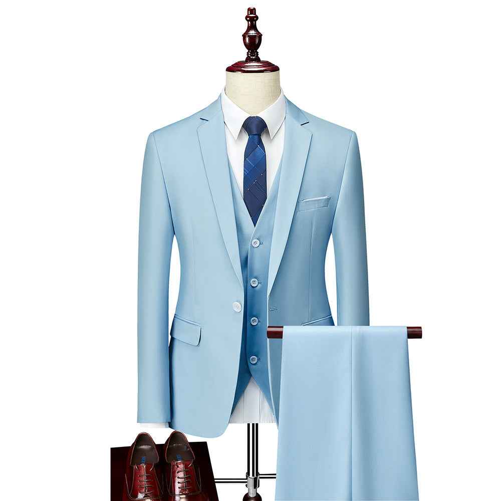 Men's Suit Three-piece Suit Business Wear Formal Wear - ETAclothes.store