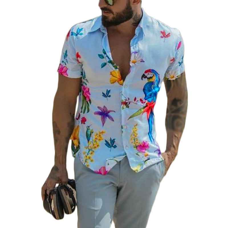 Shirt Streetwear Man For Hawaiian Fashion Beach - ETAclothes.store