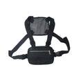 Vest Streetwear Waist Pack Women Black Chest Rig Bag - ETAclothes.store