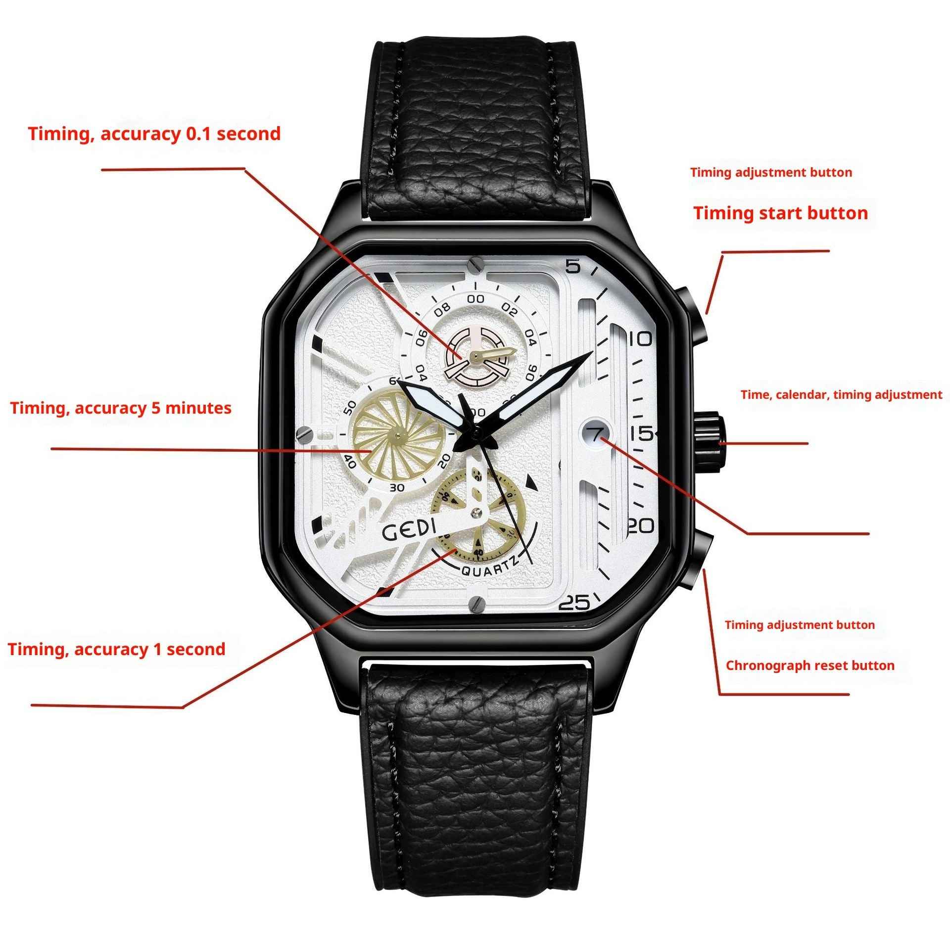 Men's Waterproof Quartz Watch Luminous - ETAclothes.store