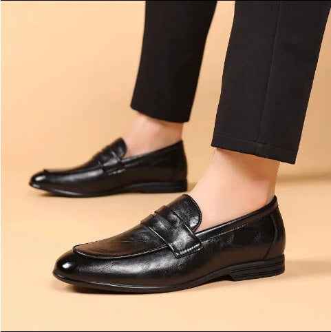 Business Formal Wear Leather Shoes Men - ETAclothes.store