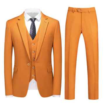 Men's Suit Three-piece Suit Business Wear Formal Wear - ETAclothes.store
