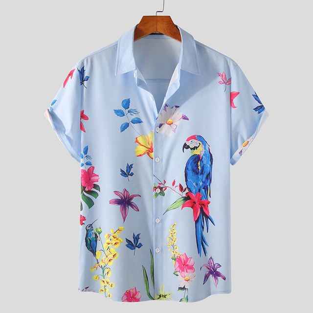 Shirt Streetwear Man For Hawaiian Fashion Beach - ETAclothes.store