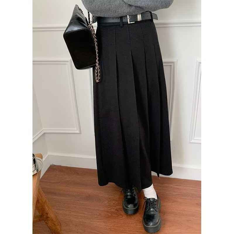 Womens Fashionable Casual Wool Plus-Size Skirt - ETAclothes.store