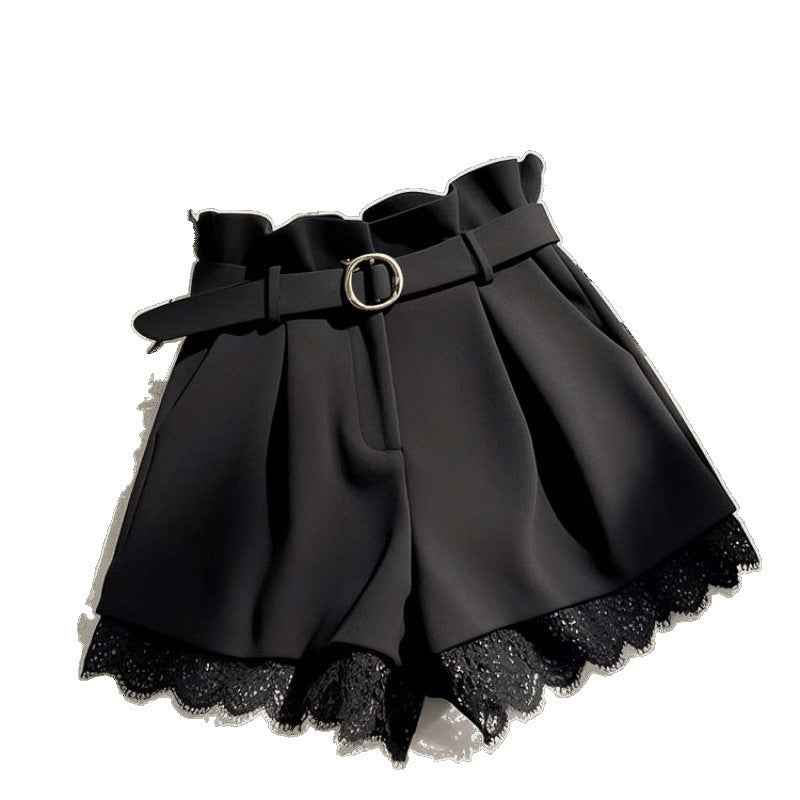High-waisted Casual Shorts Cropped Pants For Petite Women - ETAclothes.store