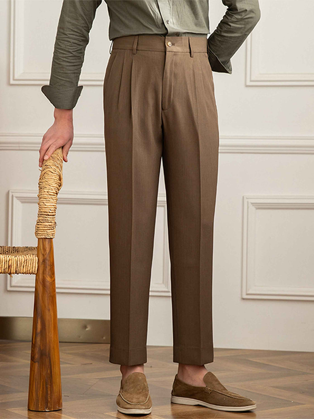 Men's Fashion British Business Formal Wear Casual Pants - ETAclothes.store