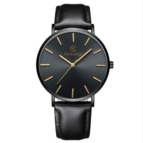 Men's Business Watch Fashion Simple Student Watch Three-Piece Quartz Belt Watch - ETAclothes.store