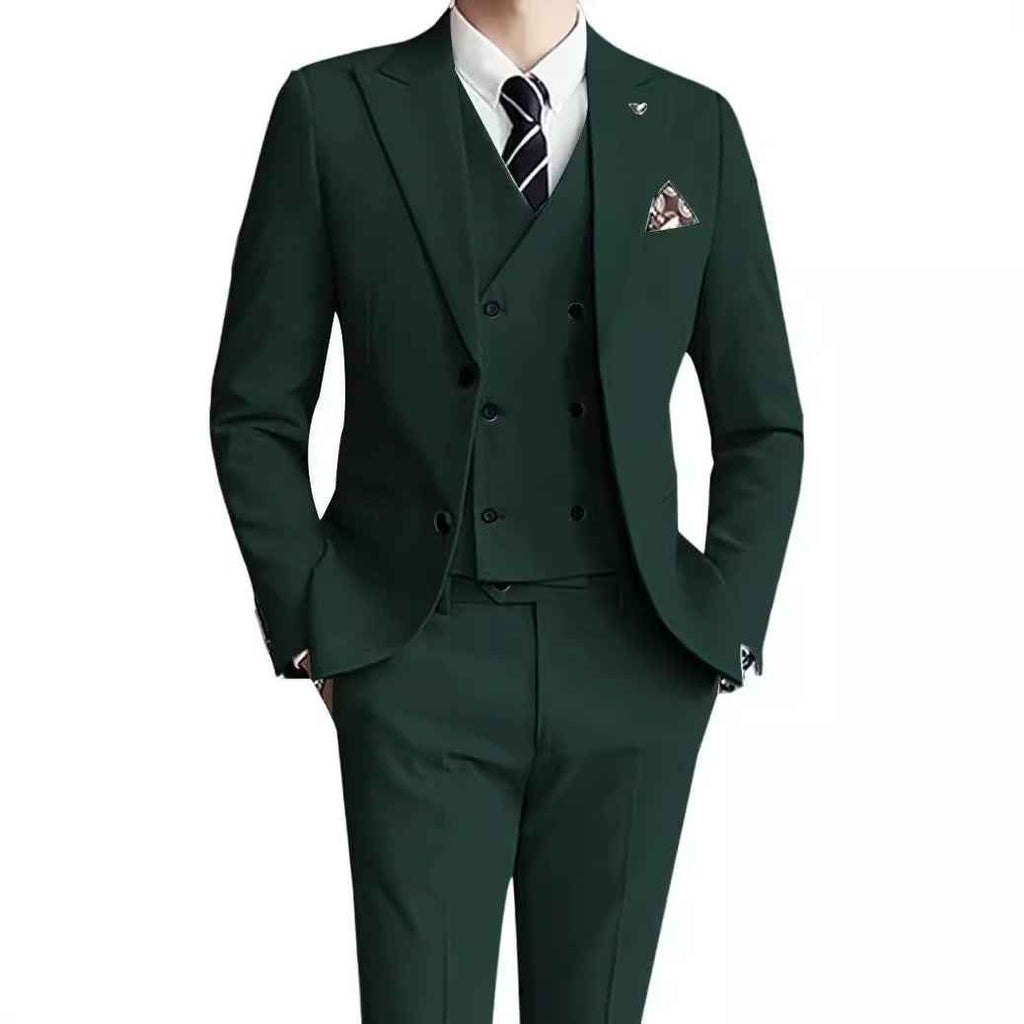 Men's Suit Set Three-Piece Suit Formal Wear - ETAclothes.store