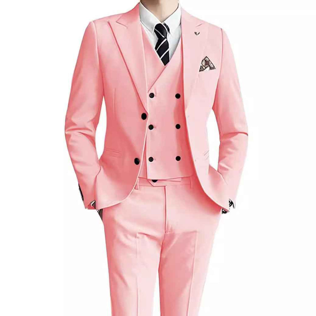 Men's Suit Set Three-Piece Suit Formal Wear - ETAclothes.store