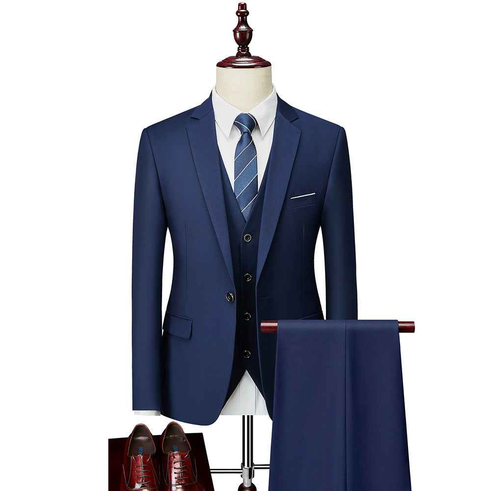 Men's Suit Three-piece Suit Business Wear Formal Wear - ETAclothes.store