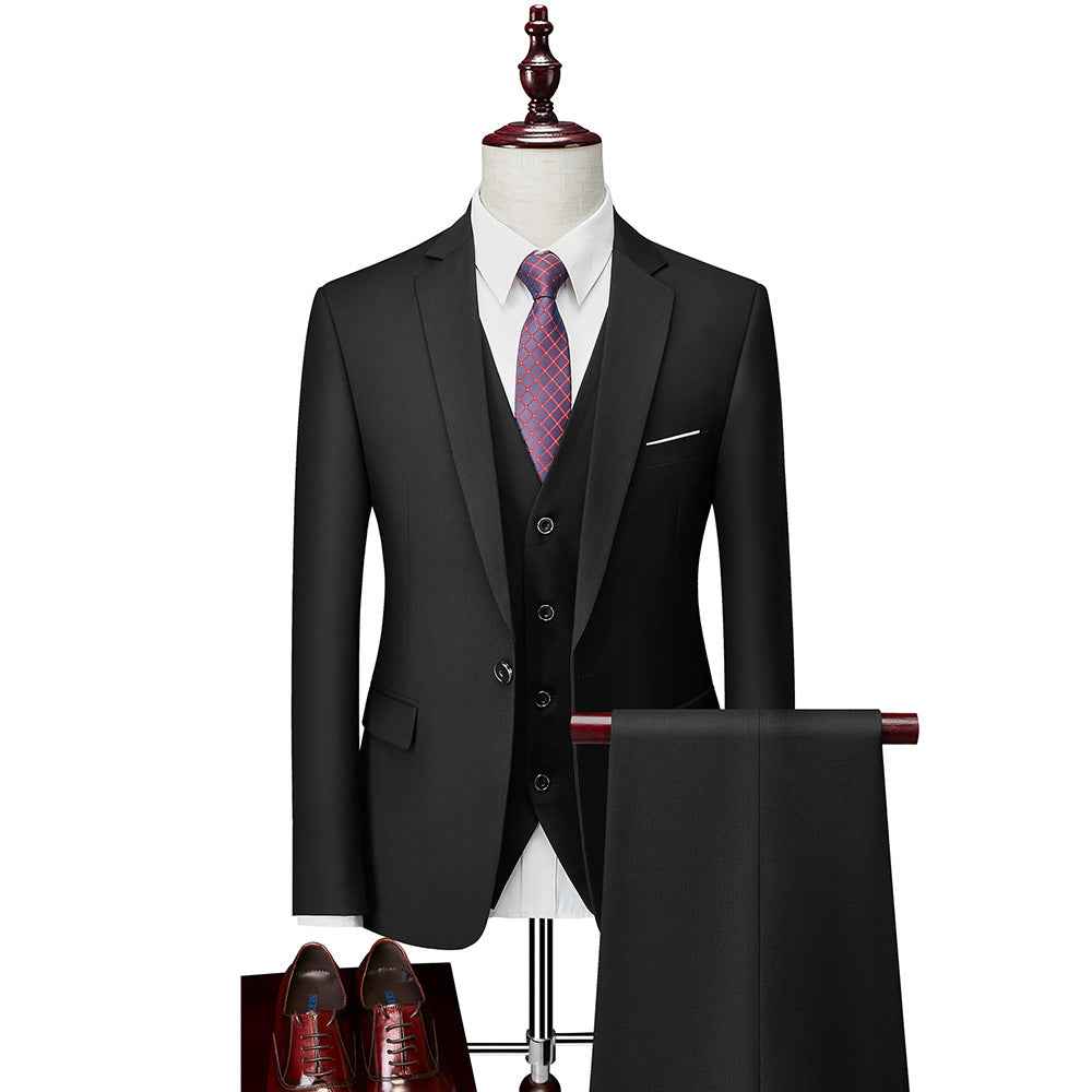 Men's Suit Three-piece Suit Business Wear Formal Wear - ETAclothes.store