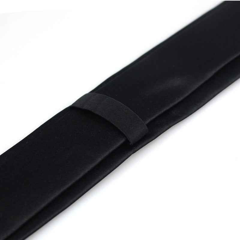 Casual Formal Wear Black Ultra-narrow 6cm Tie - ETAclothes.store