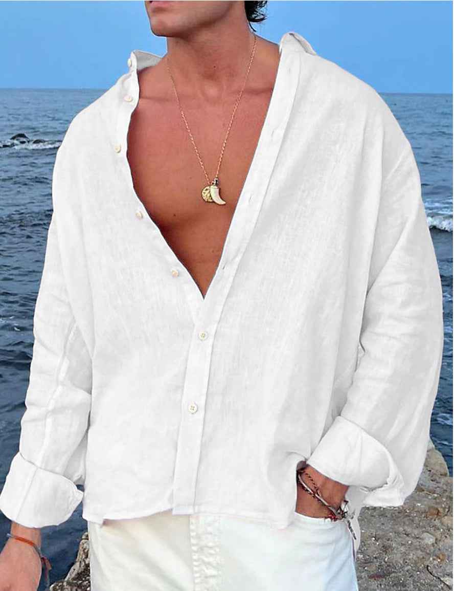 Men's Outdoor Daily Shirts, Holiday Streetwear, Basic Casual - ETAclothes.store