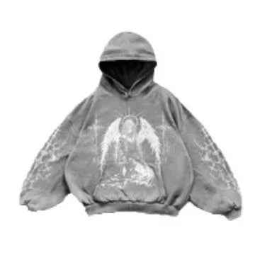 Printed Hip Hop Y2g Streetwear Hoodie - ETAclothes.store