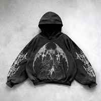 Printed Hip Hop Y2g Streetwear Hoodie - ETAclothes.store
