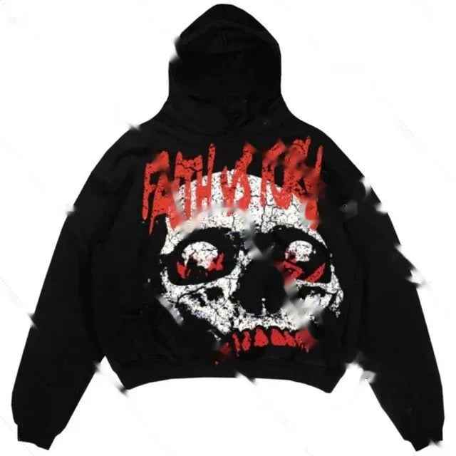 Letter Streetwear Hoodie Sweatshirt High Street Hoodie - ETAclothes.store