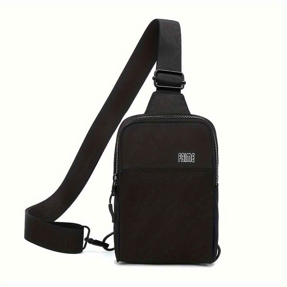 Small Crossbody Bags For Women & Men, Mini Sling Bag Fanny Packs Crossbody Purse, Chest Bag For Travelling, Hiking, Running -Black - ETAclothes.store